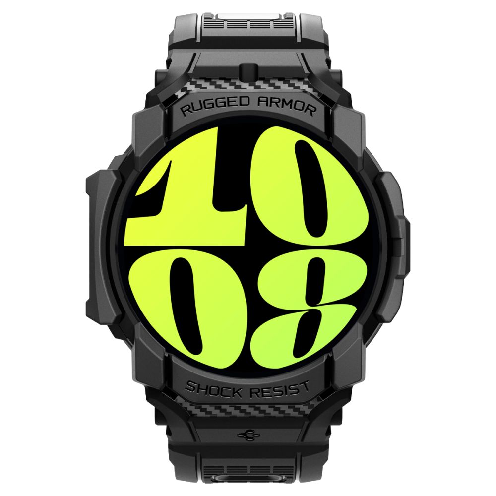 SPIGEN RUGGED ARMOR "PRO" SAMSUNG GALAXY WATCH 7 (40 MM) NERO OPACO