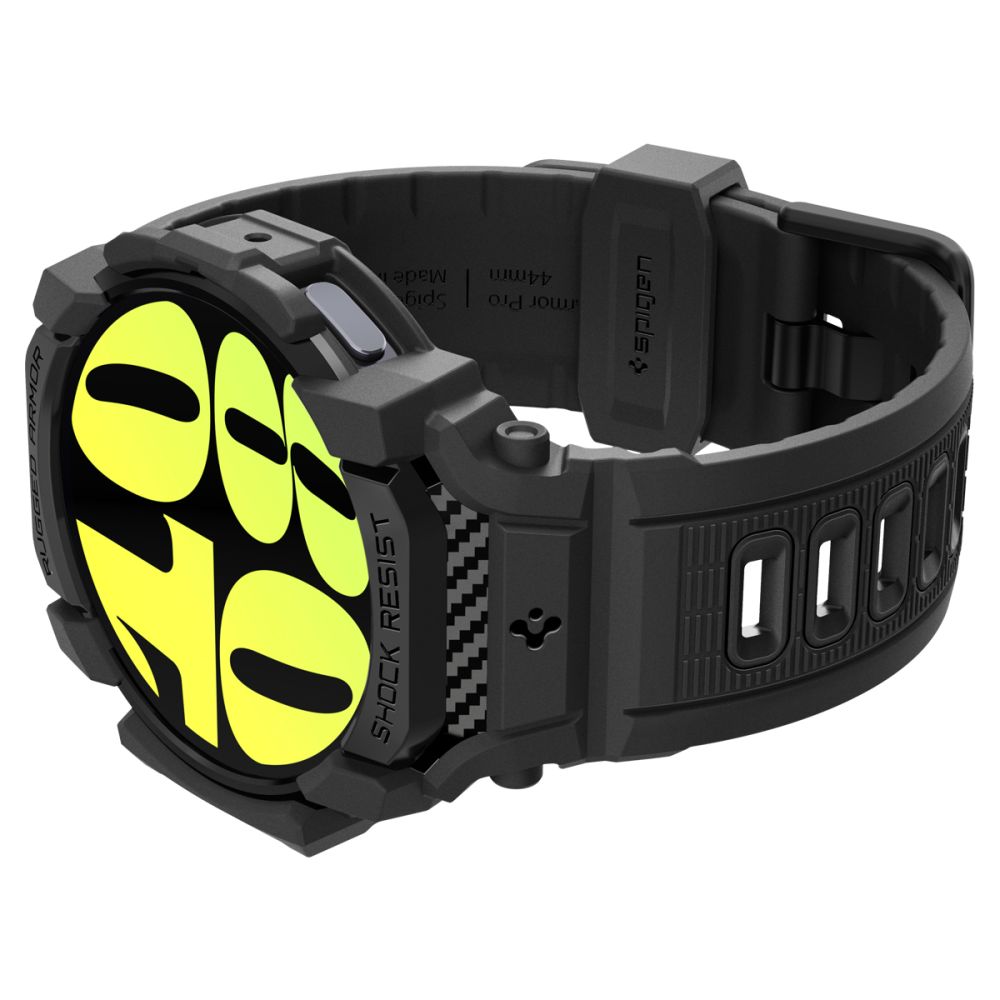SPIGEN RUGGED ARMOR "PRO" SAMSUNG GALAXY WATCH 7 (40 MM) NERO OPACO