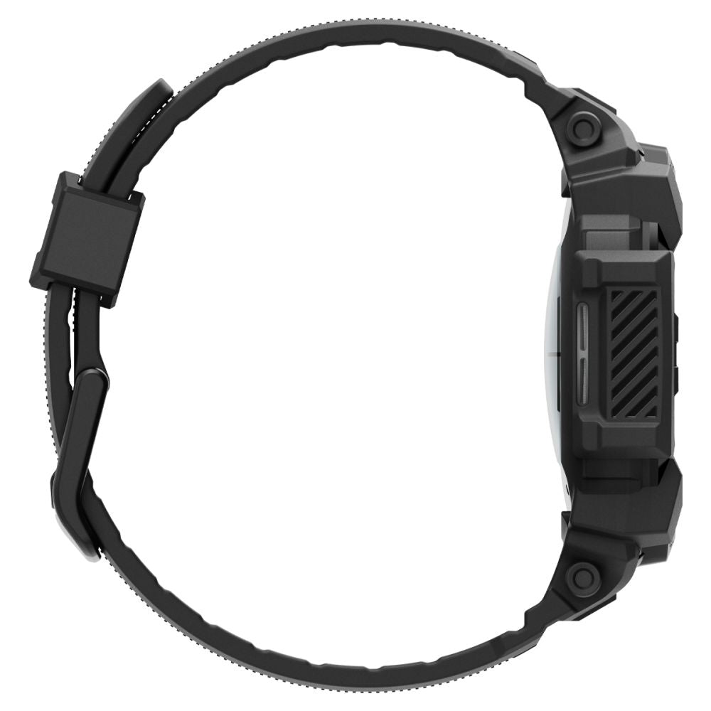 SPIGEN RUGGED ARMOR "PRO" SAMSUNG GALAXY WATCH 7 (40 MM) NERO OPACO