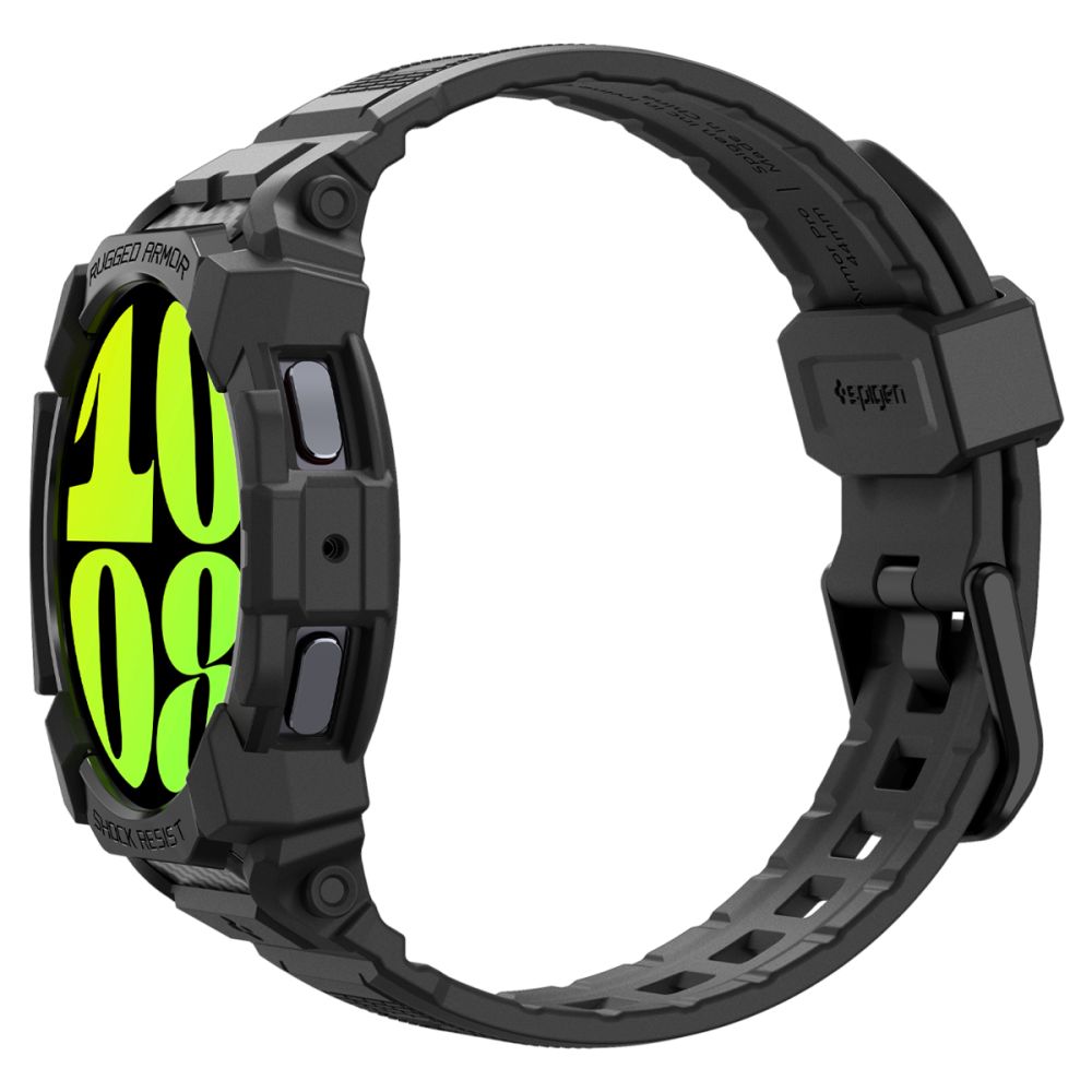 SPIGEN RUGGED ARMOR "PRO" SAMSUNG GALAXY WATCH 7 (40 MM) NERO OPACO