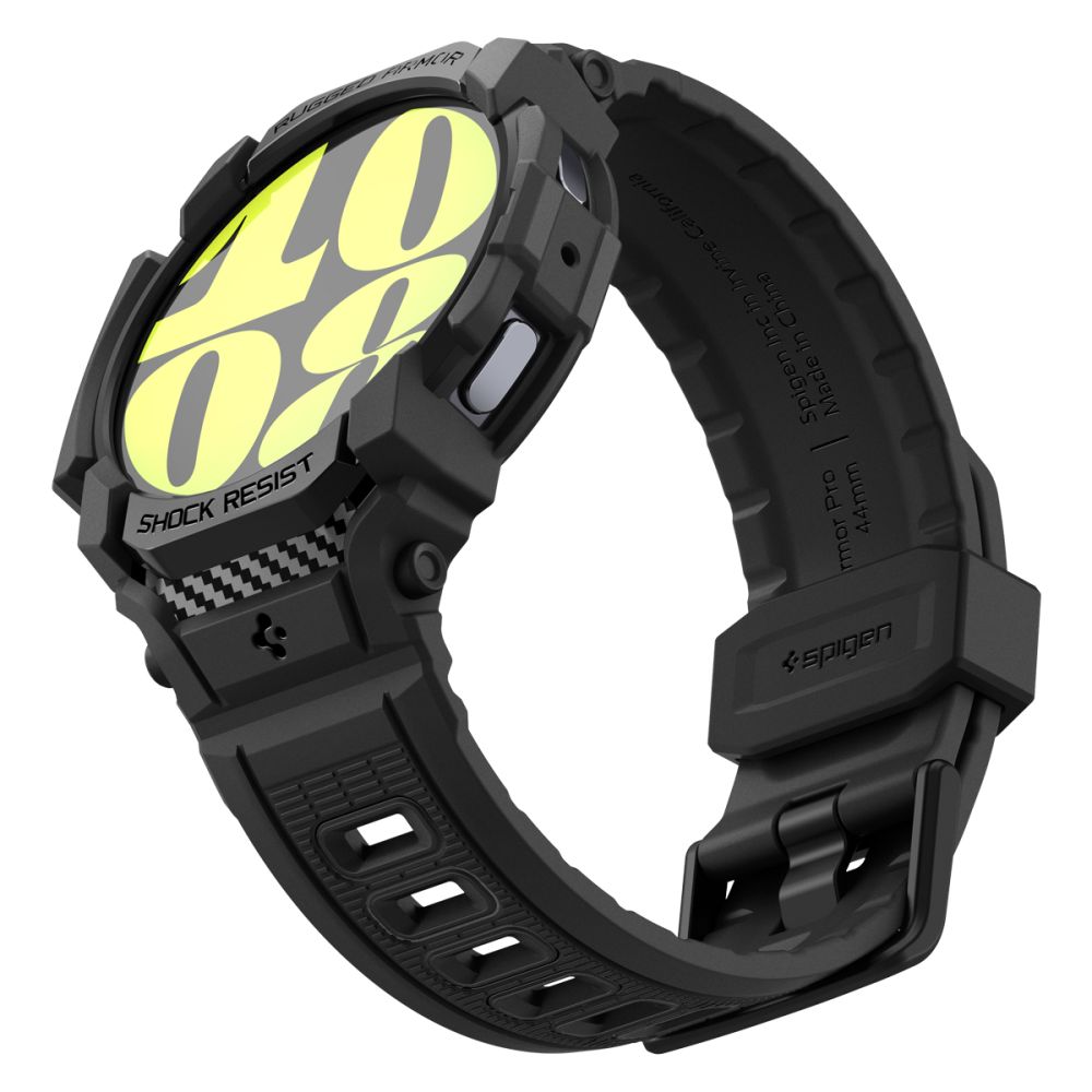 SPIGEN RUGGED ARMOR "PRO" SAMSUNG GALAXY WATCH 7 (40 MM) NERO OPACO