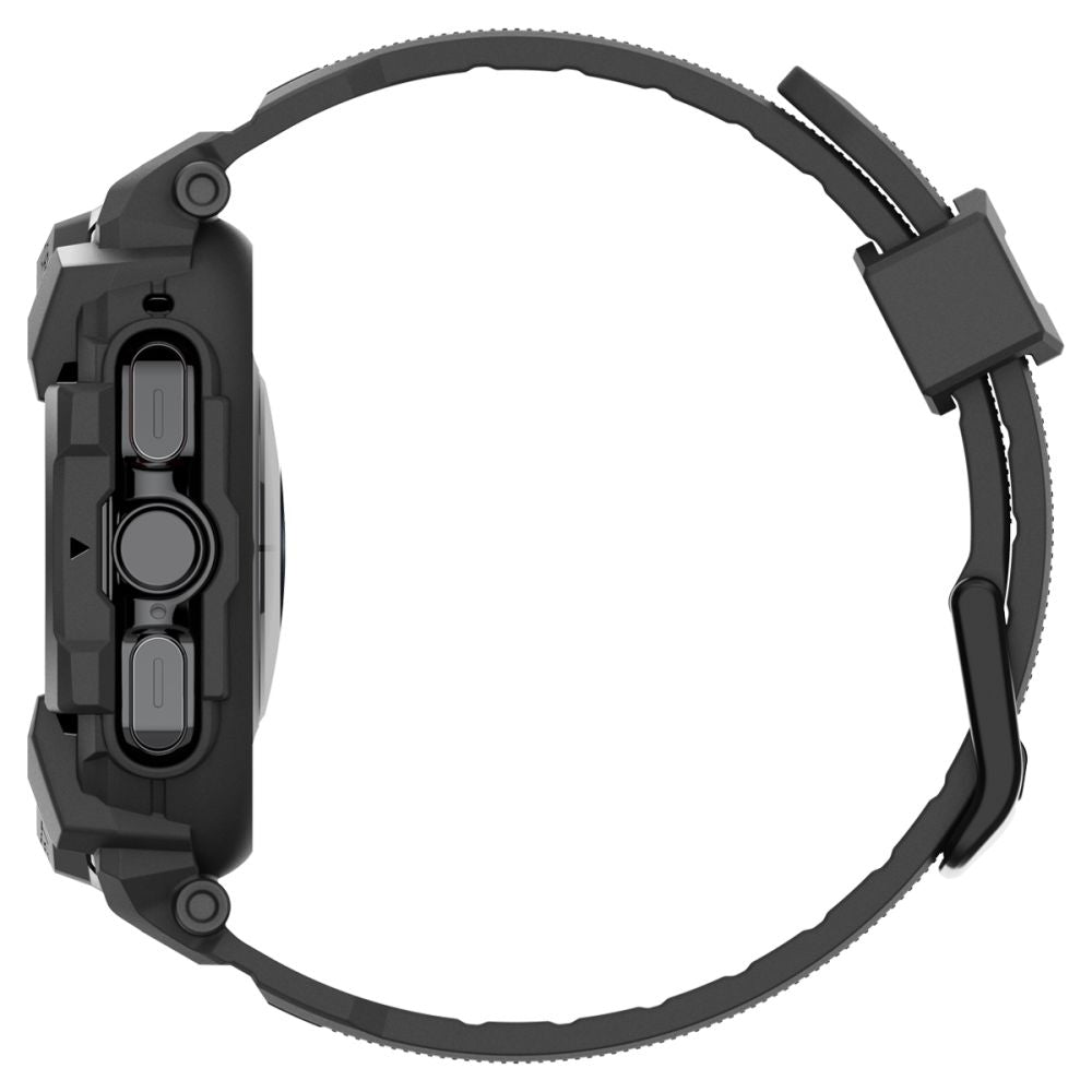 CUSTODIA PROTETTIVA PER SAMSUNG GALAXY WATCH ULTRA (47 MM) SPIGEN RUGGED ARMOR "PRO" NERO OPACO