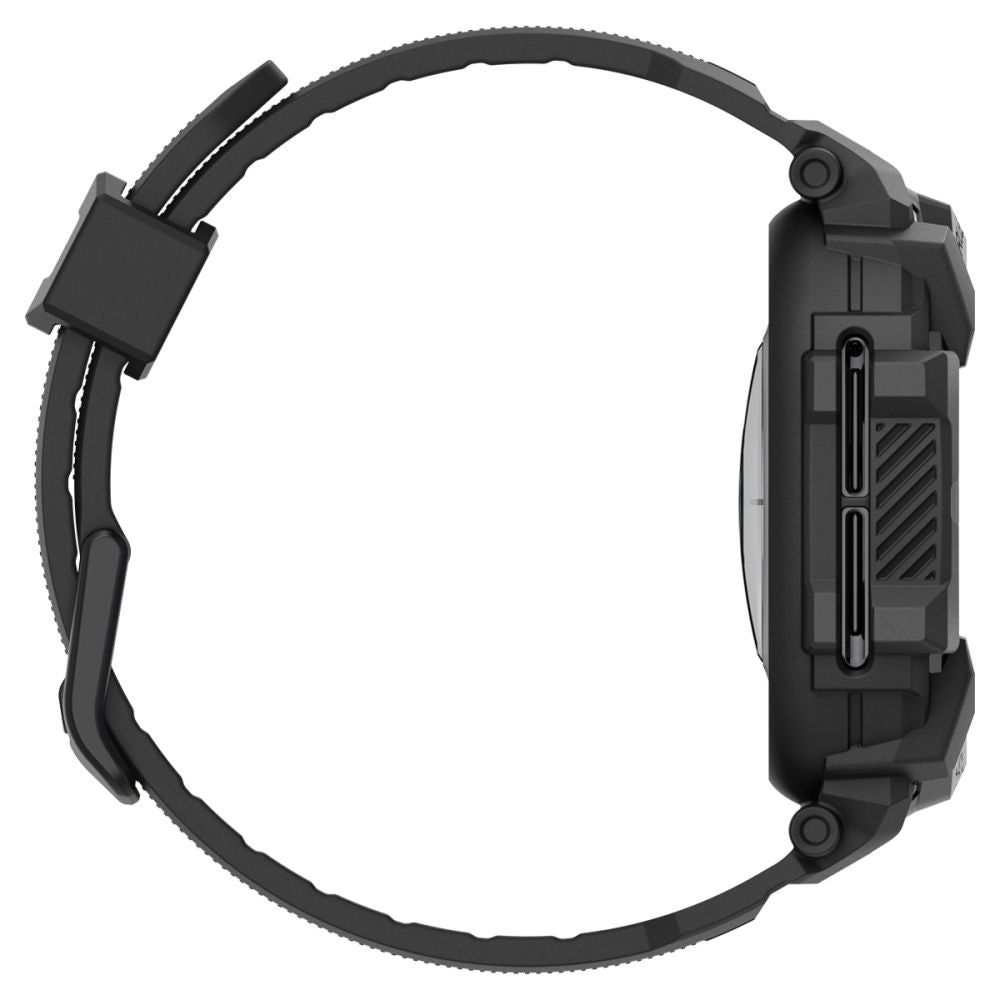 CUSTODIA PROTETTIVA PER SAMSUNG GALAXY WATCH ULTRA (47 MM) SPIGEN RUGGED ARMOR "PRO" NERO OPACO
