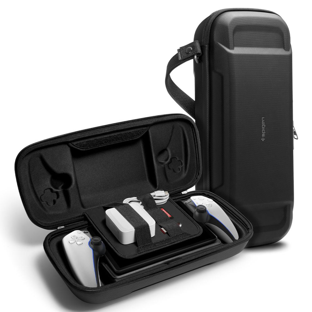 COPERTURA SPIGEN RUGGED ARMOR "PRO" SONY PLAYSTATION PORTAL NERA