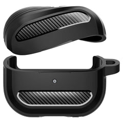 CUSTODIA PER SAMSUNG GALAXY BUDS 3 / 3 PRO SPIGEN RUGGED ARMOR NERO OPACO
