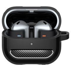 CUSTODIA PER SAMSUNG GALAXY BUDS 3 / 3 PRO SPIGEN RUGGED ARMOR NERO OPACO