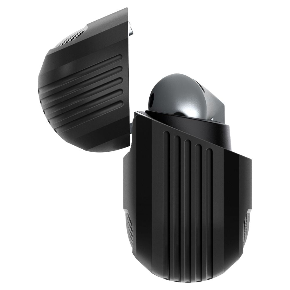 CUSTODIA PER SAMSUNG GALAXY BUDS 3 / 3 PRO SPIGEN RUGGED ARMOR NERO OPACO