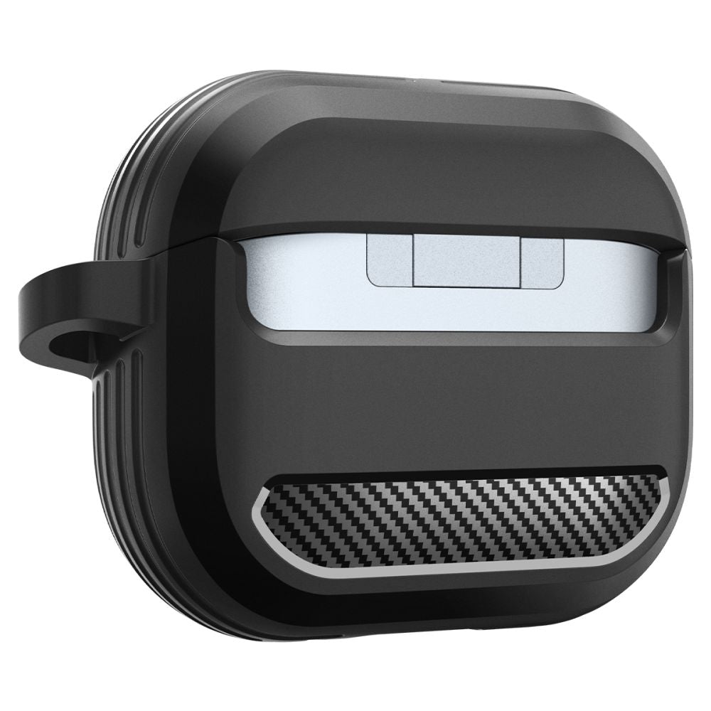CUSTODIA PER SAMSUNG GALAXY BUDS 3 / 3 PRO SPIGEN RUGGED ARMOR NERO OPACO