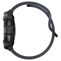 CUSTODIA PROTEGGI PER SAMSUNG GALAXY WATCH 7 (44 MM) SPIGEN RUGGED ARMOR NERO OPACO