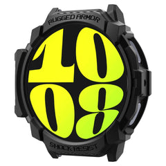 CUSTODIA PROTEGGI PER SAMSUNG GALAXY WATCH 7 (44 MM) SPIGEN RUGGED ARMOR NERO OPACO