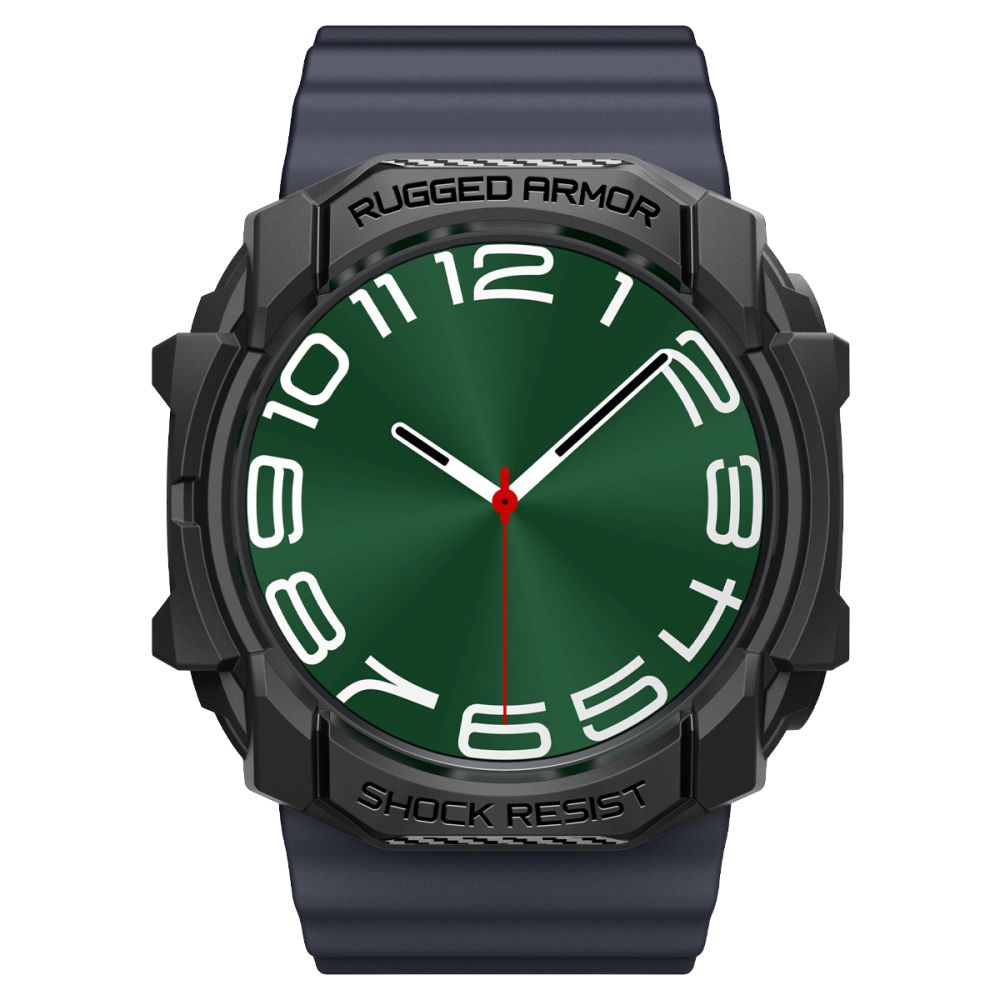 CUSTODIA PROTETTIVA PER SAMSUNG GALAXY WATCH ULTRA (47 MM) SPIGEN RUGGED ARMOR NERO OPACO