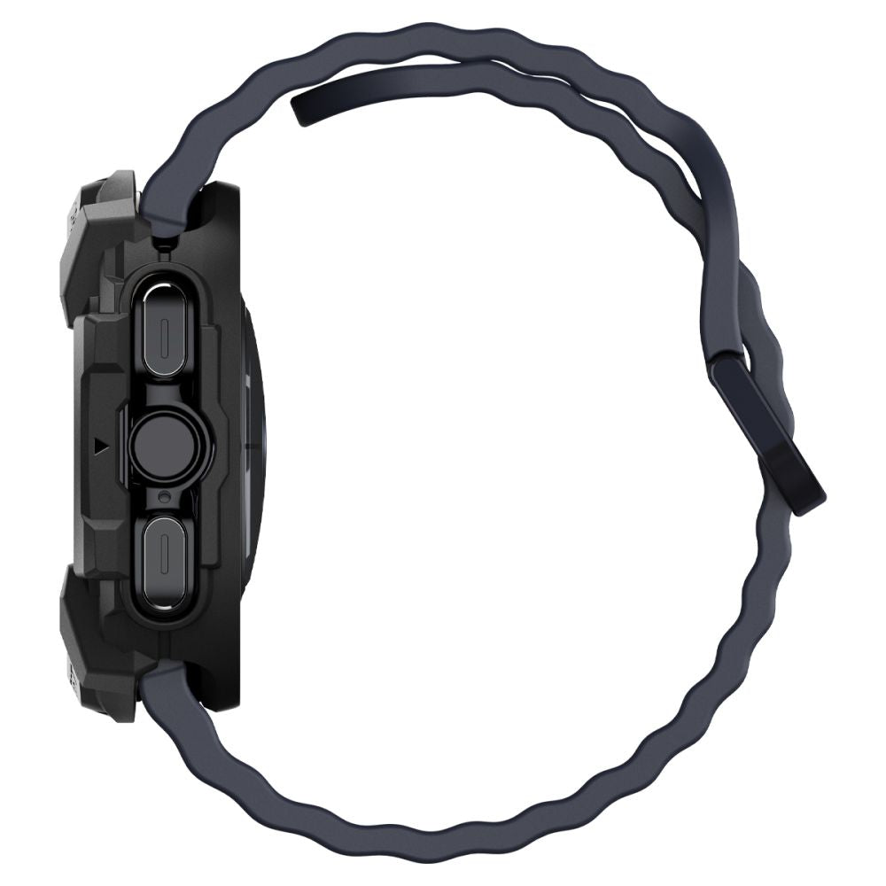 CUSTODIA PROTETTIVA PER SAMSUNG GALAXY WATCH ULTRA (47 MM) SPIGEN RUGGED ARMOR NERO OPACO