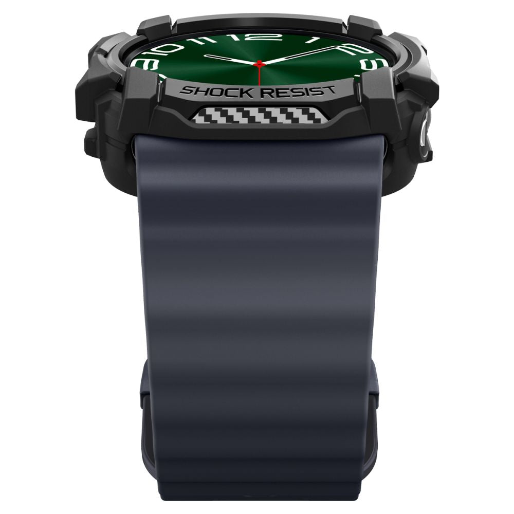 CUSTODIA PROTETTIVA PER SAMSUNG GALAXY WATCH ULTRA (47 MM) SPIGEN RUGGED ARMOR NERO OPACO