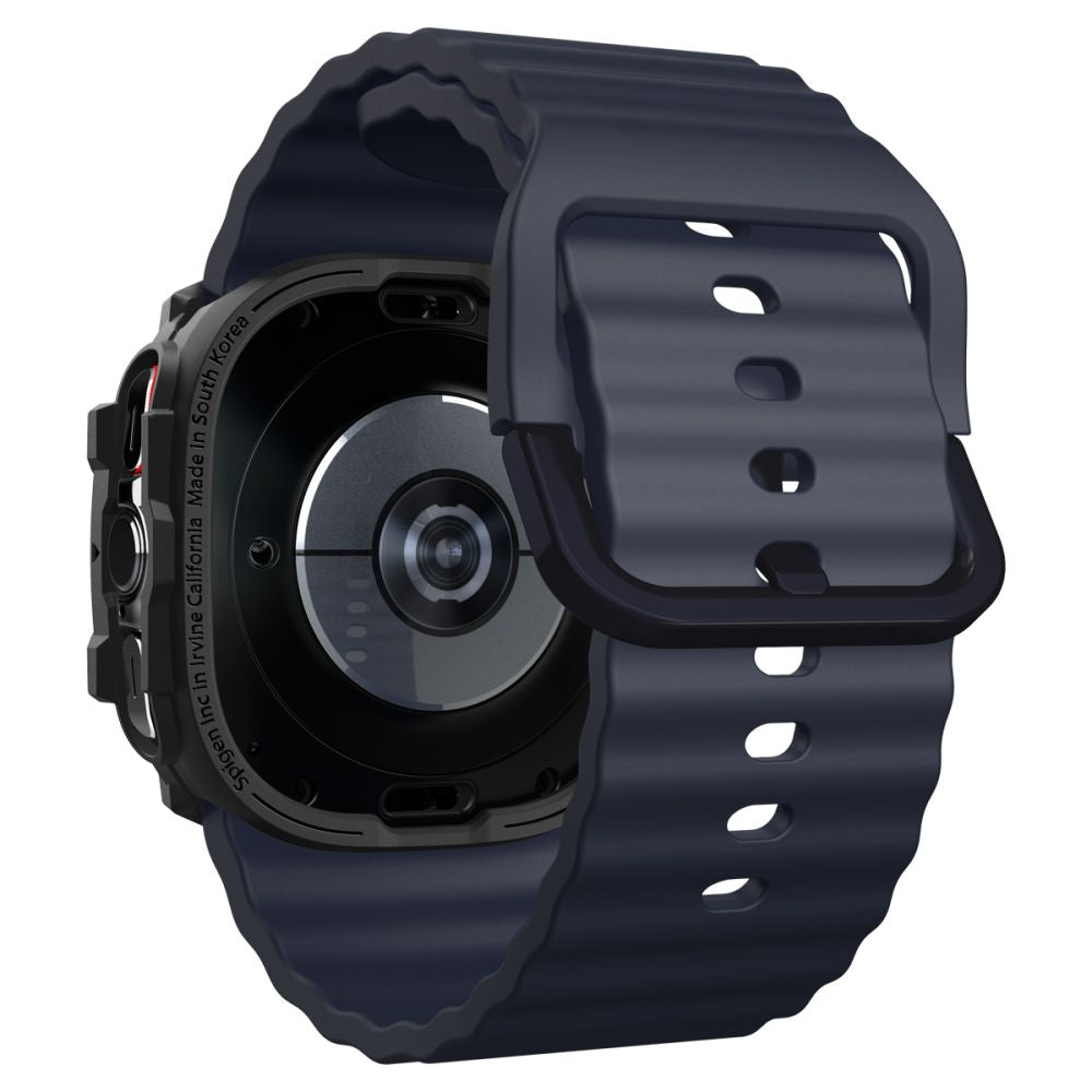 CUSTODIA PROTETTIVA PER SAMSUNG GALAXY WATCH ULTRA (47 MM) SPIGEN RUGGED ARMOR NERO OPACO