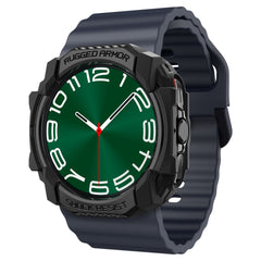 CUSTODIA PROTETTIVA PER SAMSUNG GALAXY WATCH ULTRA (47 MM) SPIGEN RUGGED ARMOR NERO OPACO