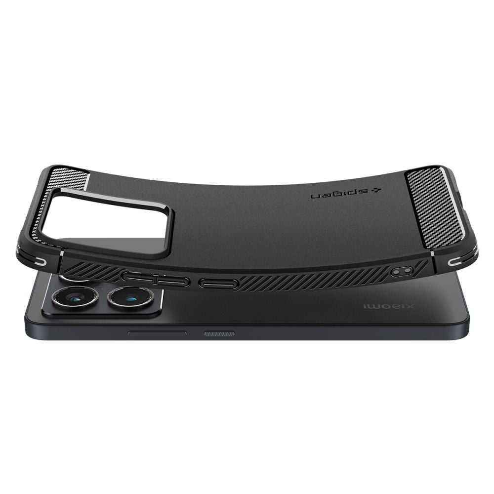COPERTURA SPIGEN RUGGED ARMOR XIAOMI 14T NERO OPACO