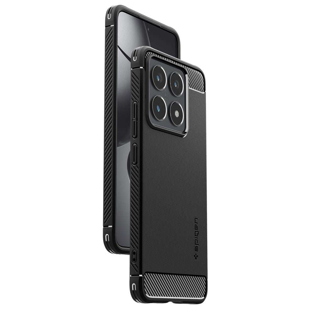 COPERTURA SPIGEN RUGGED ARMOR XIAOMI 14T NERO OPACO