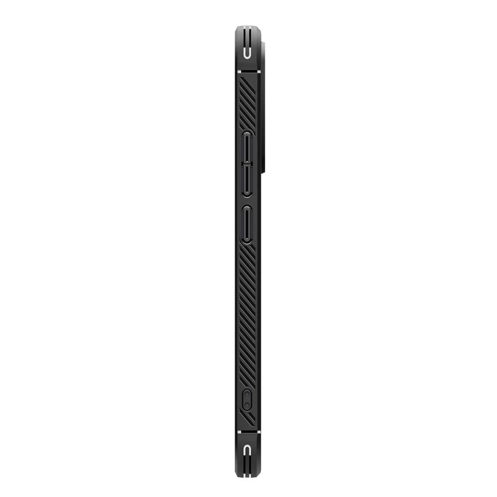 COPERTURA SPIGEN RUGGED ARMOR XIAOMI 14T PRO NERO OPACO