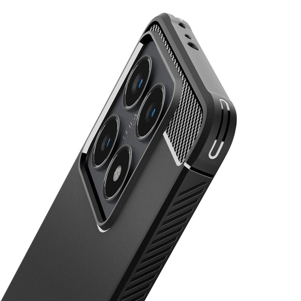 COPERTURA SPIGEN RUGGED ARMOR XIAOMI 14T PRO NERO OPACO
