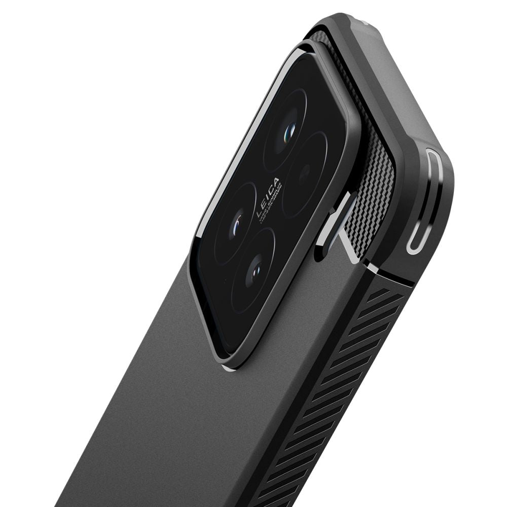 COPERTURA SPIGEN RUGGED ARMOR XIAOMI 15 NERO OPACO