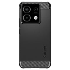 COPERTURA SPIGEN RUGGED ARMOR XIAOMI REDMI NOTE 13 PRO 5G / POCO X6 5G NERO OPACO