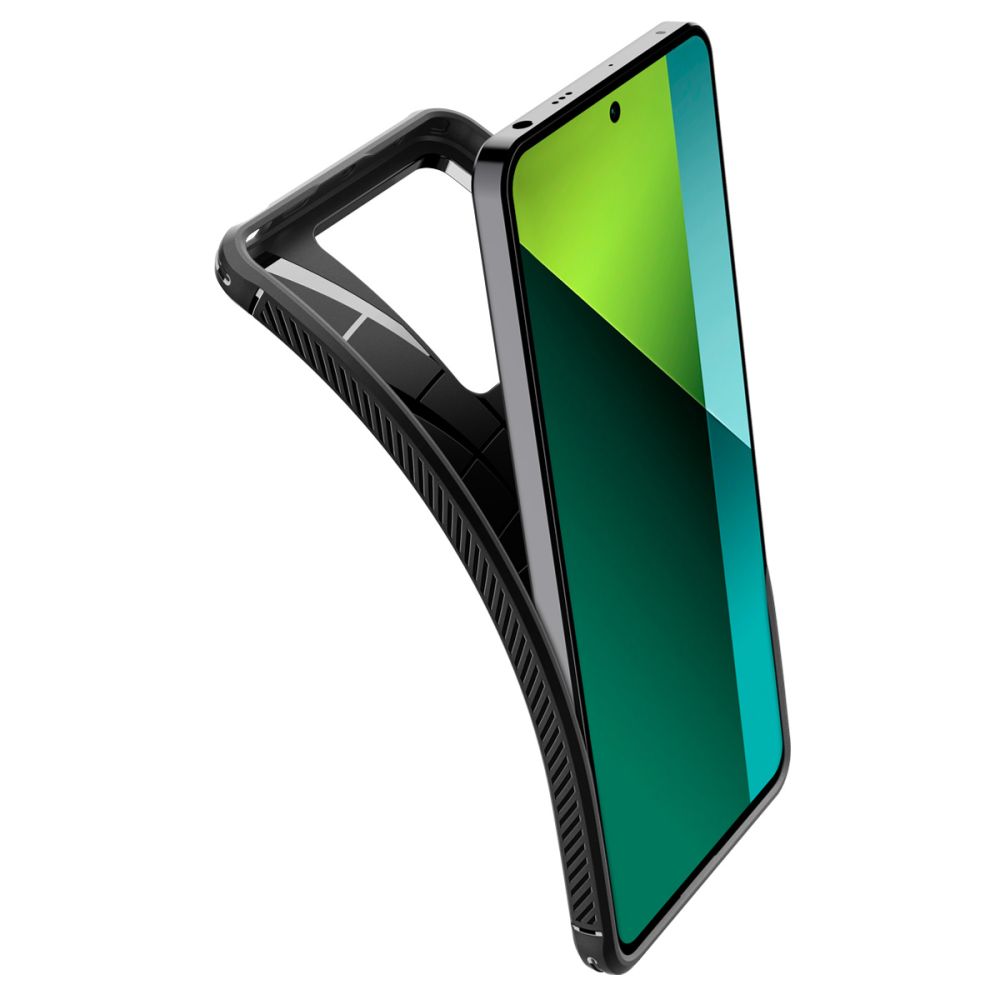 COPERTURA SPIGEN RUGGED ARMOR XIAOMI REDMI NOTE 13 PRO 5G / POCO X6 5G NERO OPACO