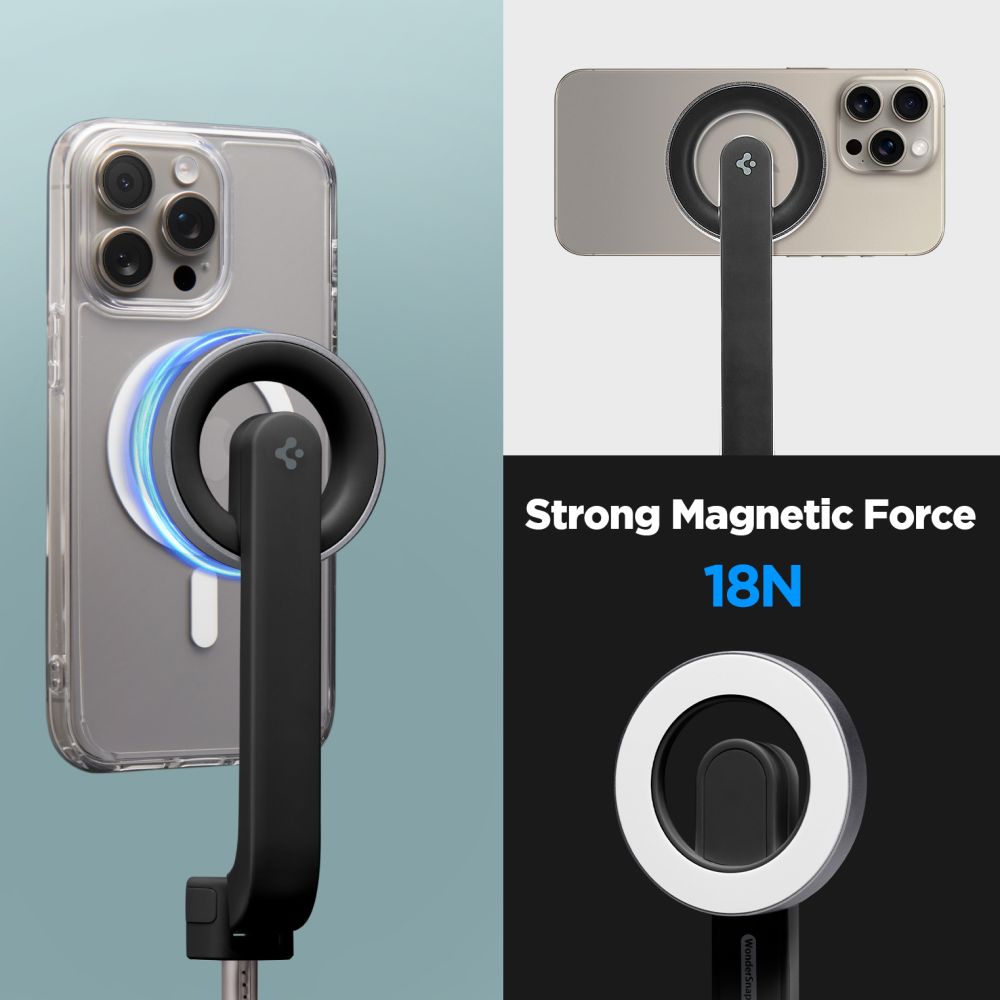SPIGEN S571W MAGSAFE BLUETOOTH SELFIE STICK TRIPOD NERO
