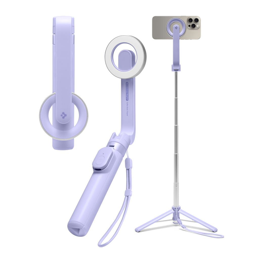 SPIGEN S571W MAGSAFE BLUETOOTH SELFIE STICK TRIPOD LAVANDA