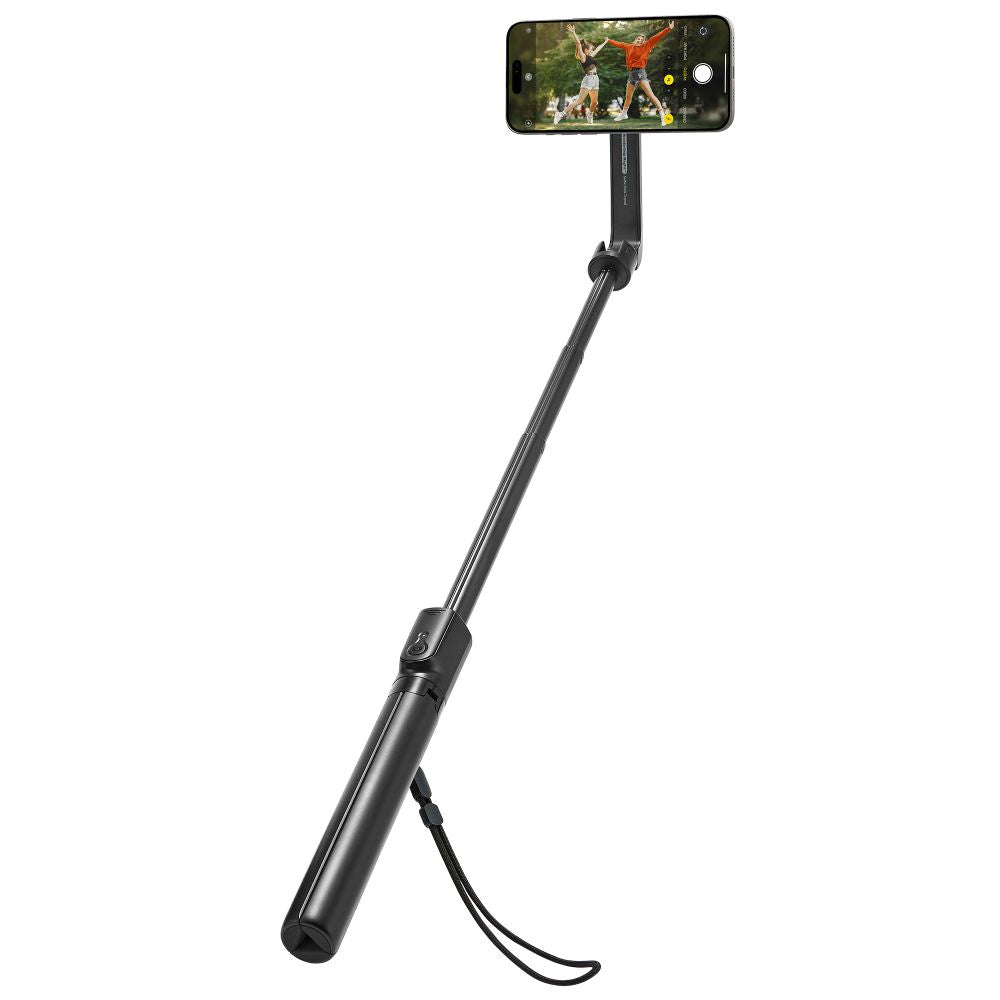 SPIGEN S580W MAGSAFE BLUETOOTH SELFIE STICK TREPPIEDO LUNGO NERO