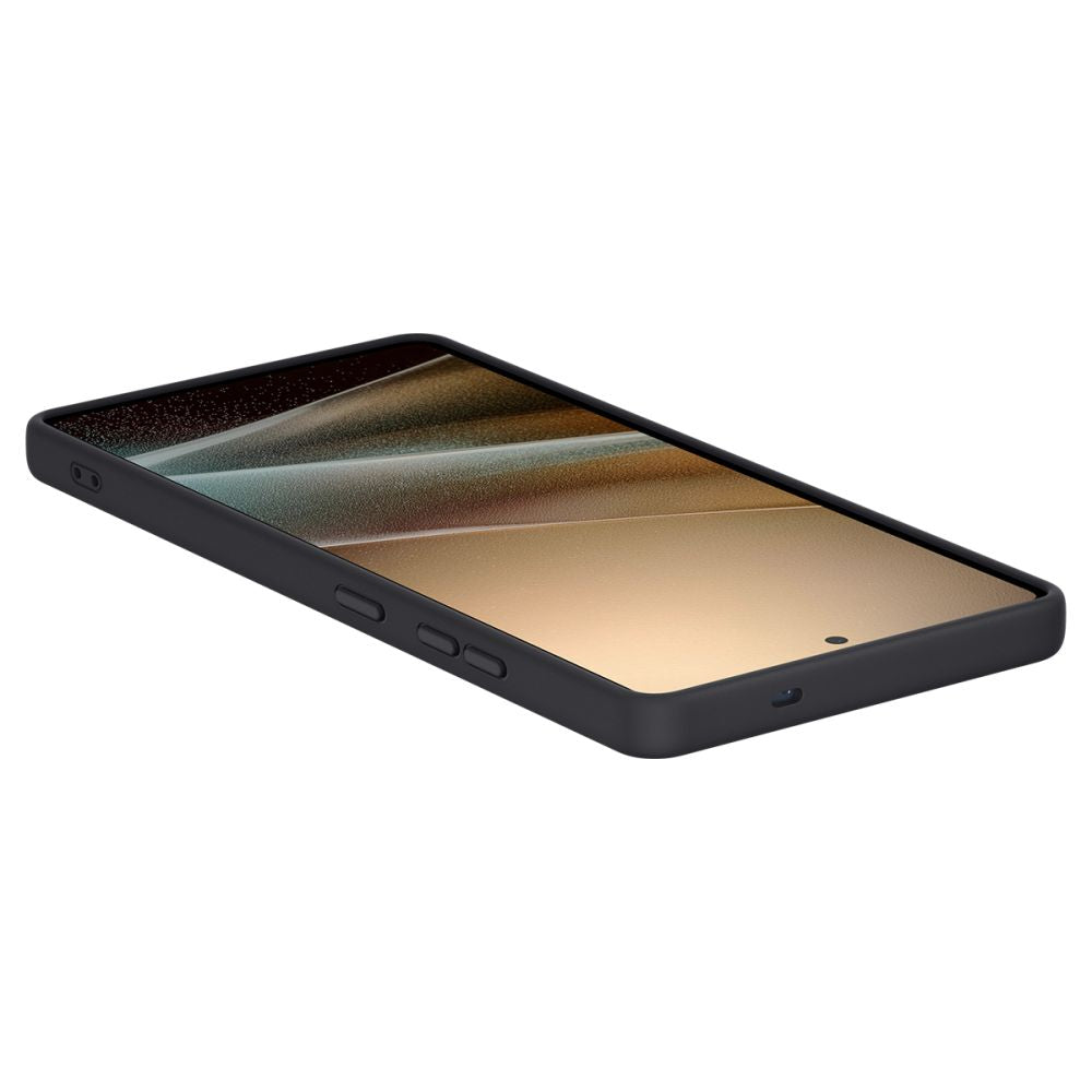 COPERTURA SPIGEN SILICONE FIT MAG MAGSAFE GALAXY S25 ULTRA NERA