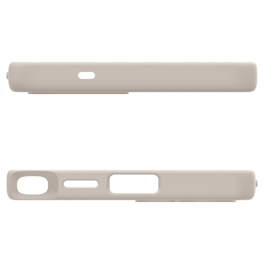 COPERTURA SPIGEN SILICONE FIT MAG MAGSAFE GALAXY S25 ULTRA TITANIO NATURALE