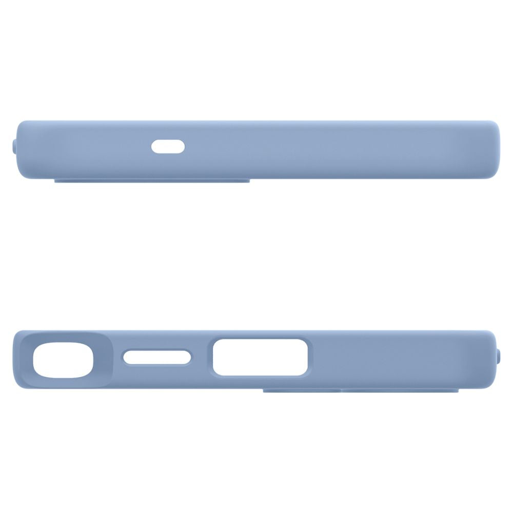 COPERTURA SPIGEN SILICONE FIT MAG MAGSAFE GALAXY S25 ULTRA ZAFFIRO BLU