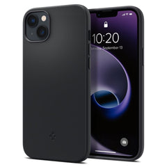 COPERTURA SPIGEN SILICONE FIT MAG MAGSAFE IPHONE 14 PLUS NERA
