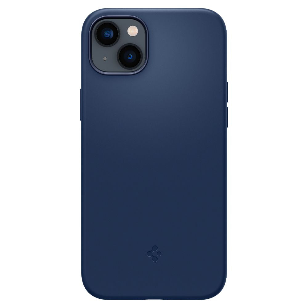 COPERTURA SPIGEN SILICONE FIT MAG MAGSAFE IPHONE 14 PLUS BLU NAVY