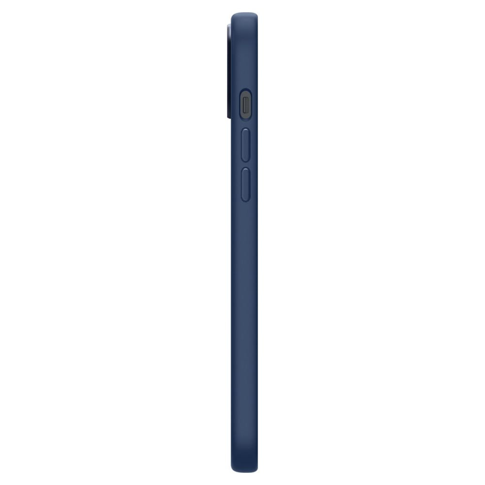 COPERTURA SPIGEN SILICONE FIT MAG MAGSAFE IPHONE 14 PLUS BLU NAVY