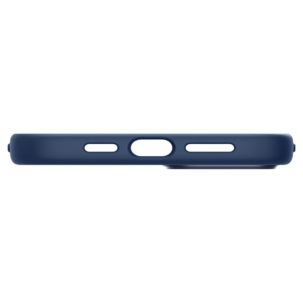 COPERTURA SPIGEN SILICONE FIT MAG MAGSAFE IPHONE 14 PLUS BLU NAVY