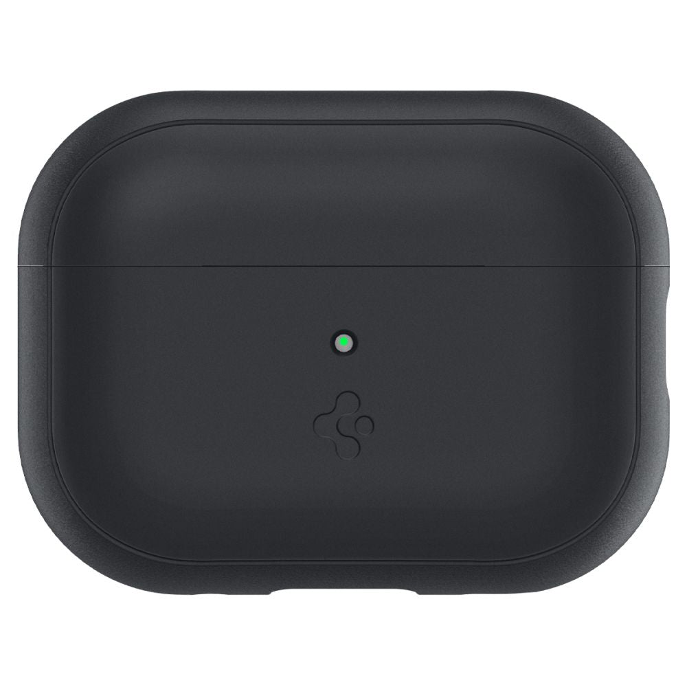 CUSTODIA SPIGEN SILICONE FIT STRAP APPLE AIRPODS PRO 1 / 2 NERA
