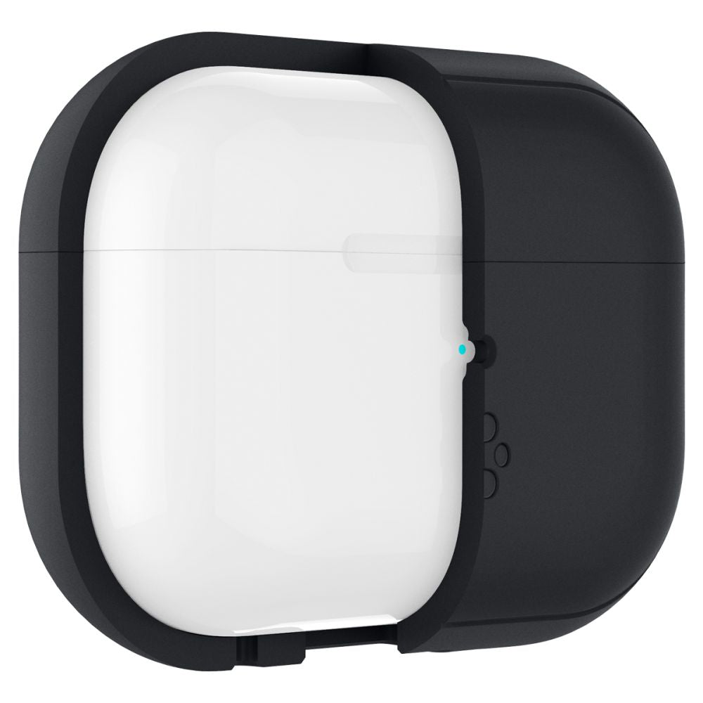 CUSTODIA SPIGEN SILICONE FIT STRAP APPLE AIRPODS PRO 1 / 2 NERA