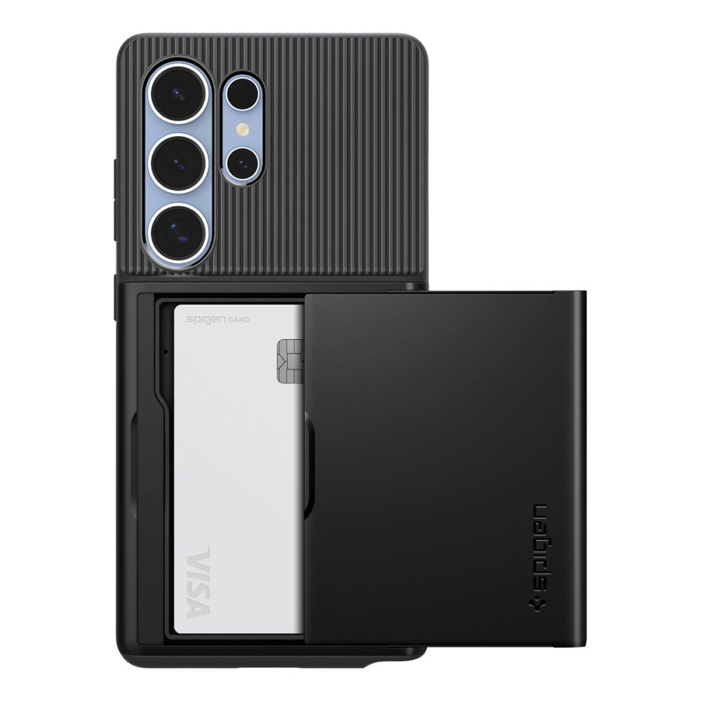 COPERTURA SPIGEN SLIM ARMOR CS GALAXY S25 ULTRA NERA
