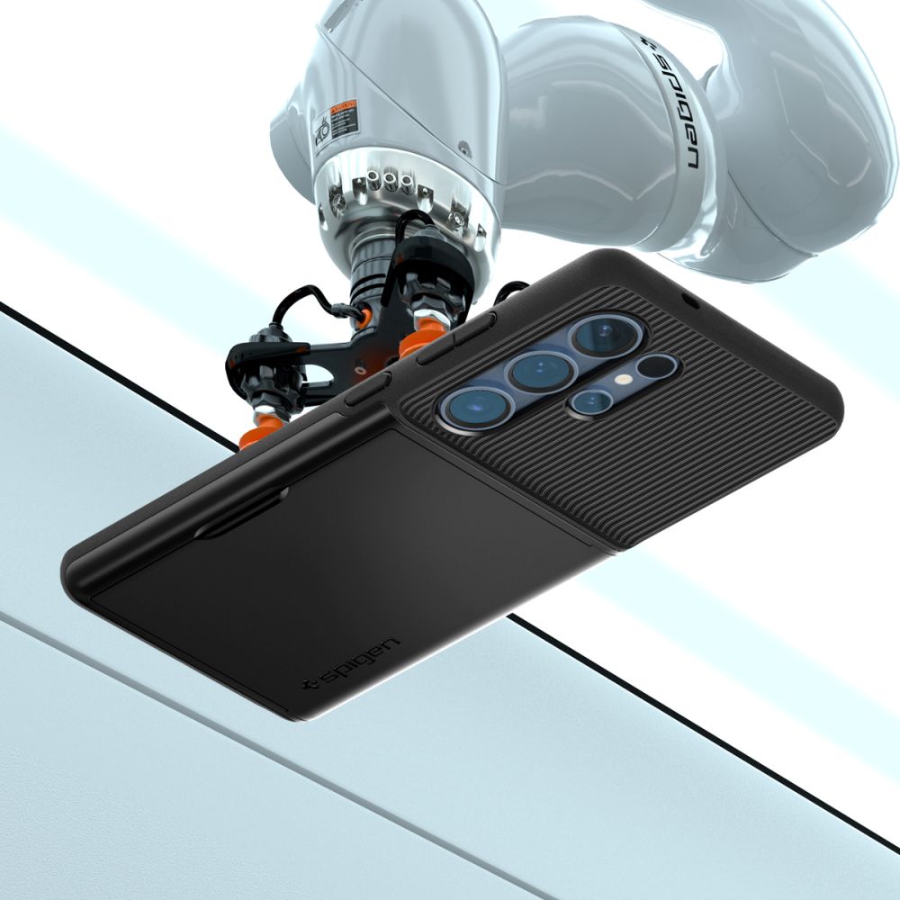 COPERTURA SPIGEN SLIM ARMOR CS GALAXY S25 ULTRA NERA