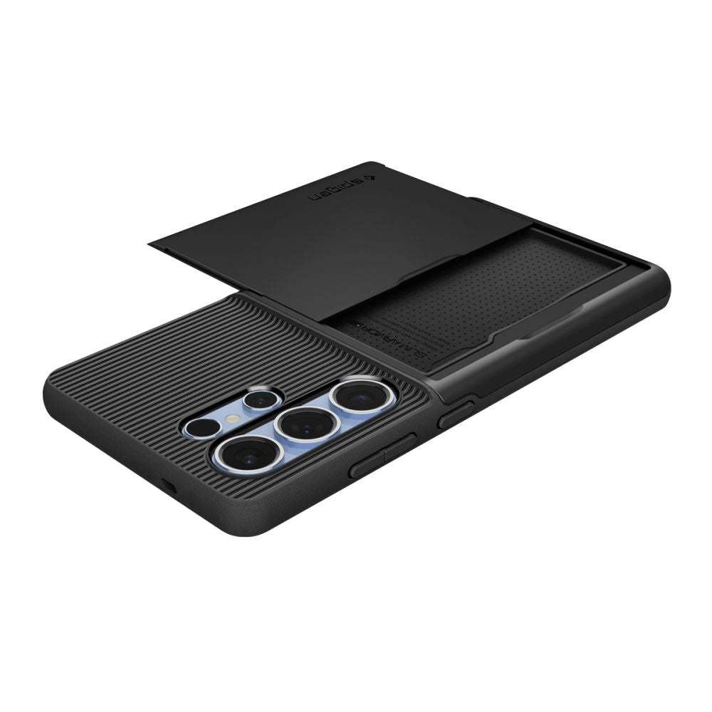 COPERTURA SPIGEN SLIM ARMOR CS GALAXY S25 ULTRA NERA