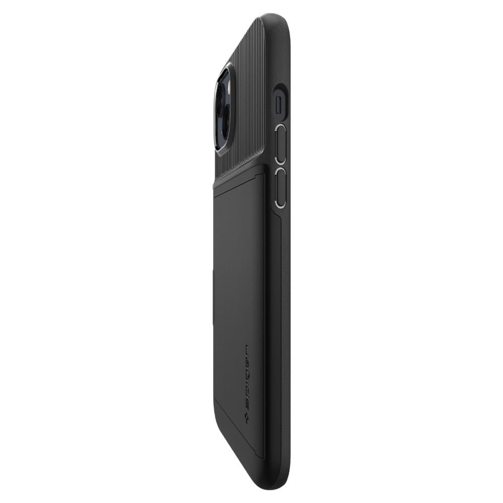 COPERTURA SPIGEN SLIM ARMOR CS IPHONE 14 PLUS NERA