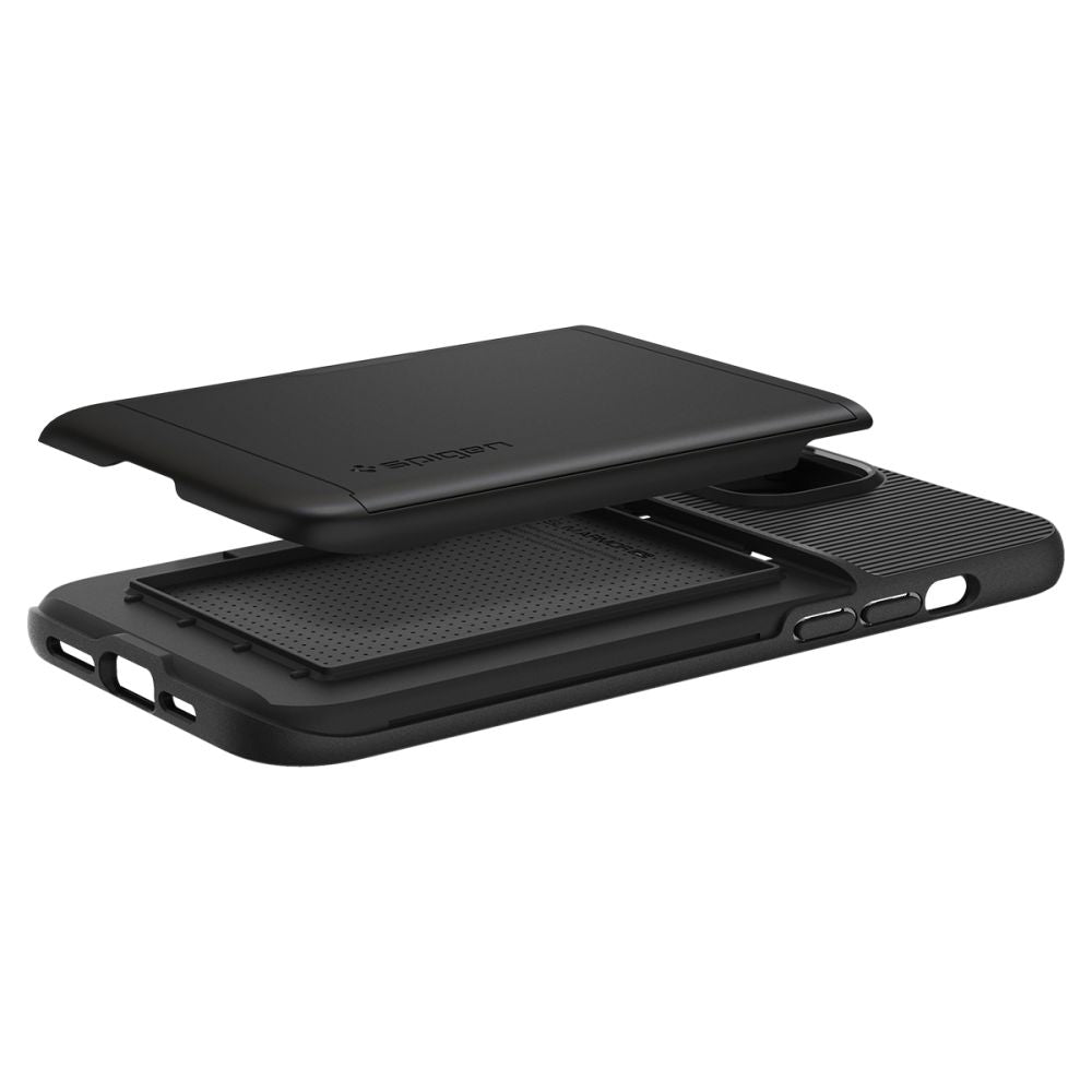 COPERTURA SPIGEN SLIM ARMOR CS IPHONE 14 PLUS NERA