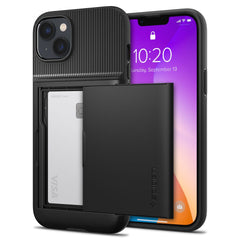 COPERTURA SPIGEN SLIM ARMOR CS IPHONE 14 PLUS NERA