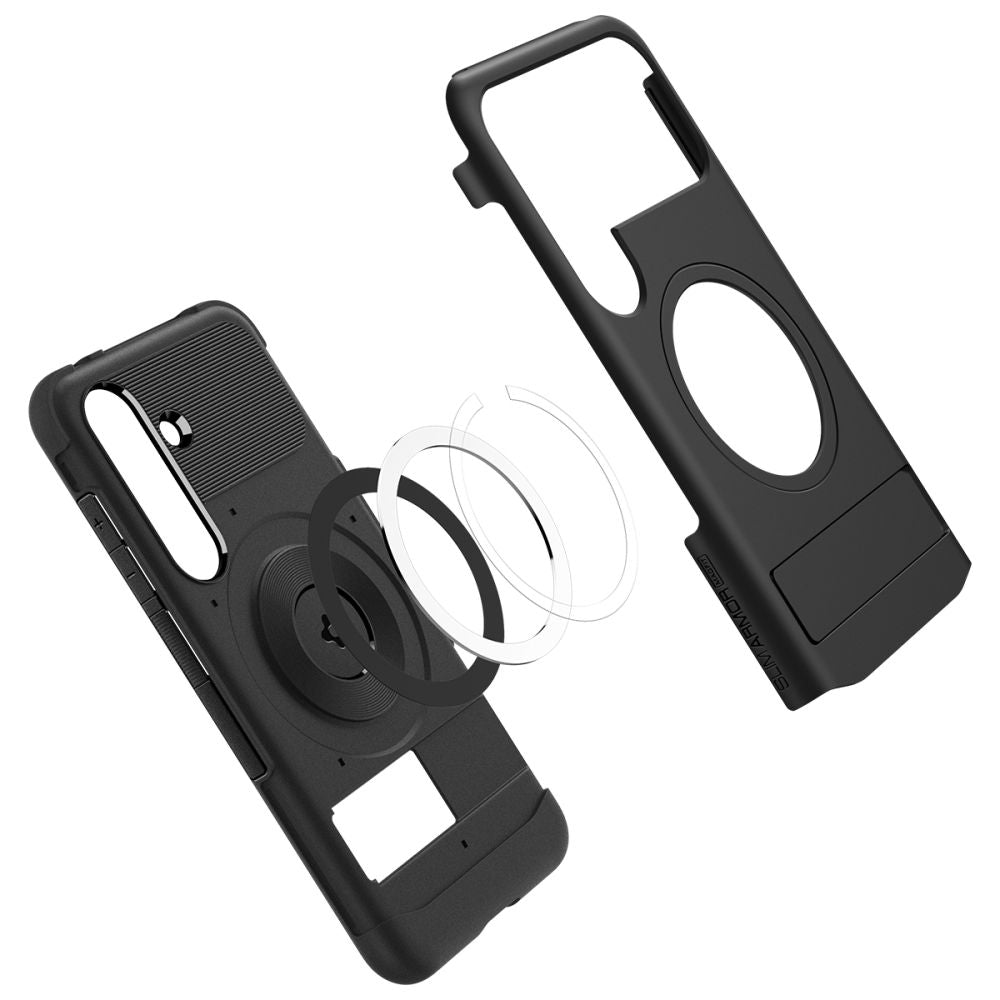COPERTURA SPIGEN SLIM ARMOR MAG MAGSAFE GALAXY S25+ PLUS NERA