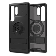 COPERTURA SPIGEN SLIM ARMOR MAG MAGSAFE GALAXY S25 ULTRA NERA
