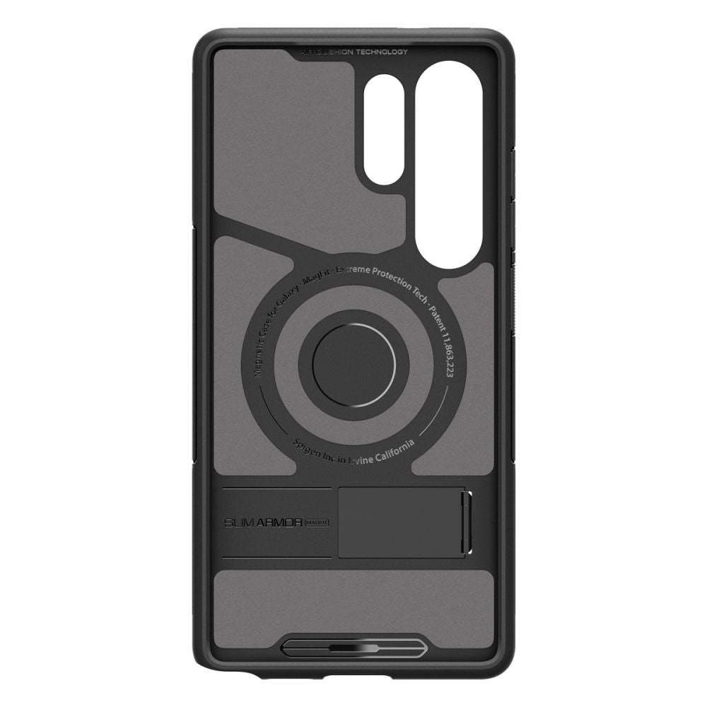 COPERTURA SPIGEN SLIM ARMOR MAG MAGSAFE GALAXY S25 ULTRA NERA