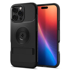 COPERTURA SPIGEN SLIM ARMOR MAG MAGSAFE IPHONE 16 PRO MAX NERA