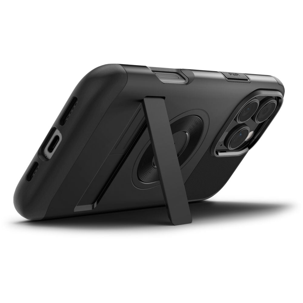 COPERTURA SPIGEN SLIM ARMOR MAG MAGSAFE IPHONE 16 PRO MAX NERA