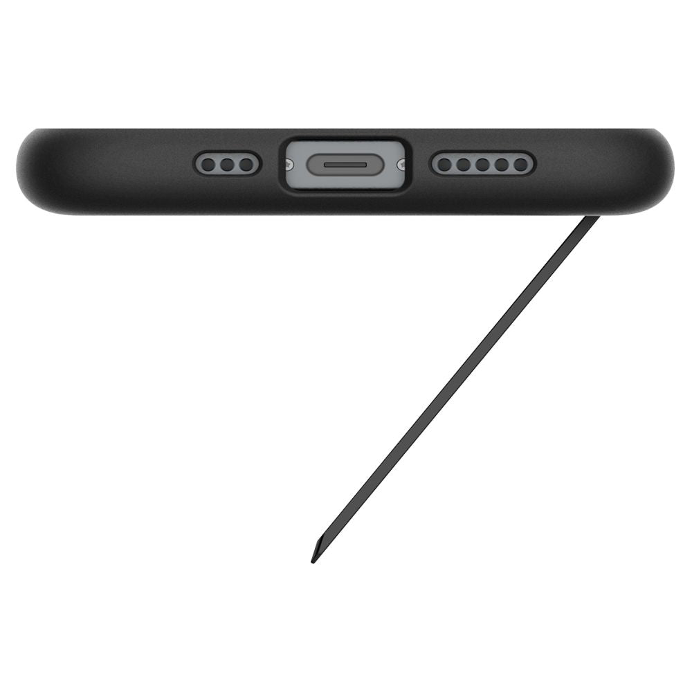 COPERTURA SPIGEN SLIM ARMOR MAG MAGSAFE IPHONE 16E NERA